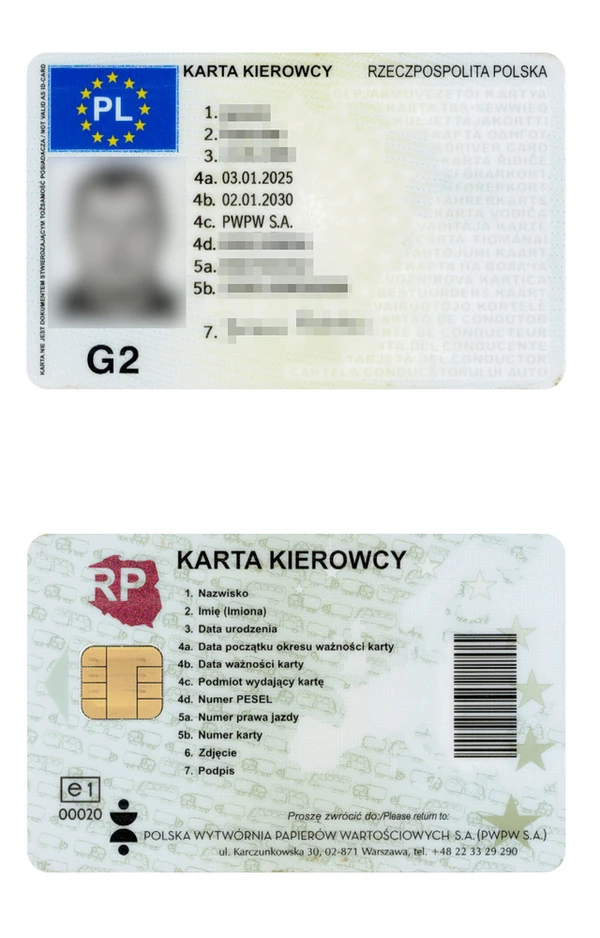 Karta kierowcy